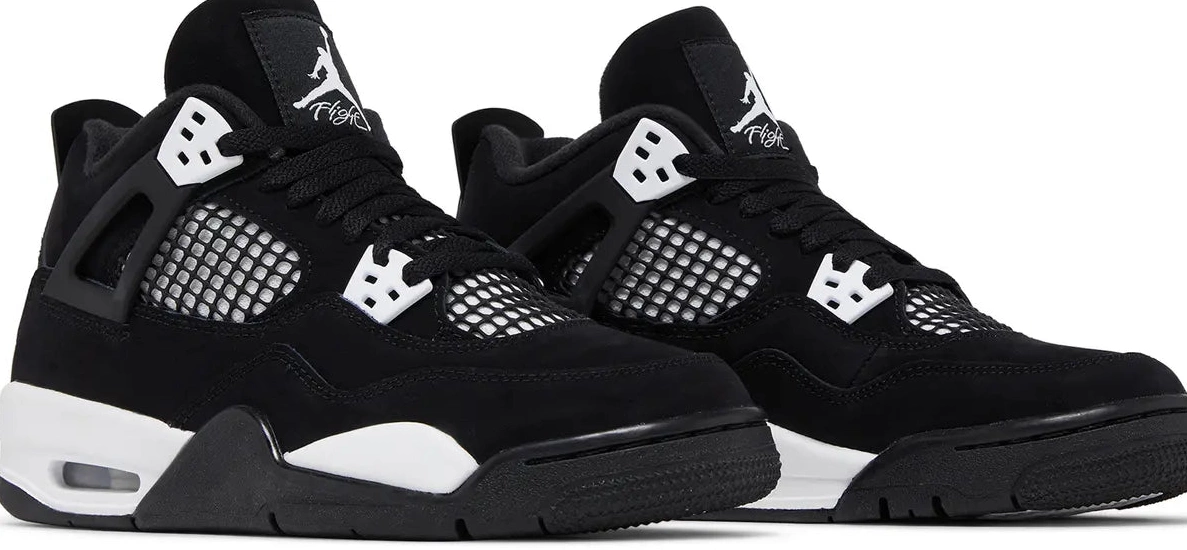 Thunder Jordan 4 White Retro GS 0803